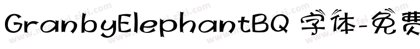GranbyElephantBQ 字体字体转换